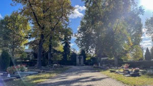 Kriegskräber Denkmal Friedhof Leopoldshafen