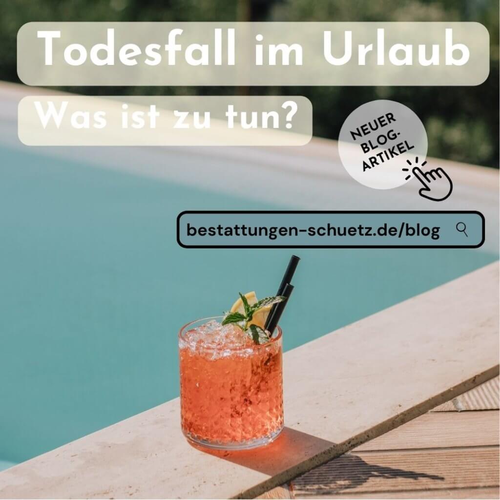 Tod im Urlaub