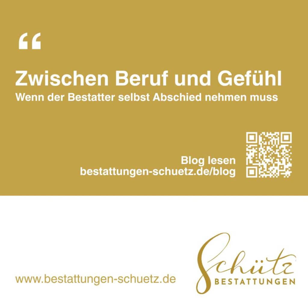 Zwischen Beruf und Gefühl