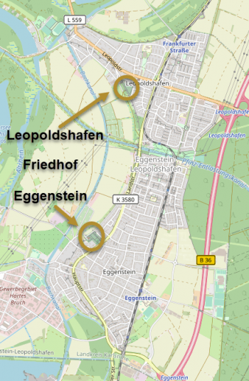 Friedhoefe Eggenstein und Leopoldshafen