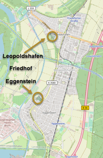 Friedhoefe Eggenstein und Leopoldshafen